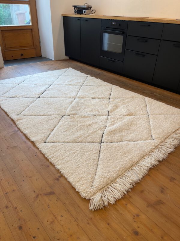 Berber Beni Ourain Teppich Amina 250x160cm