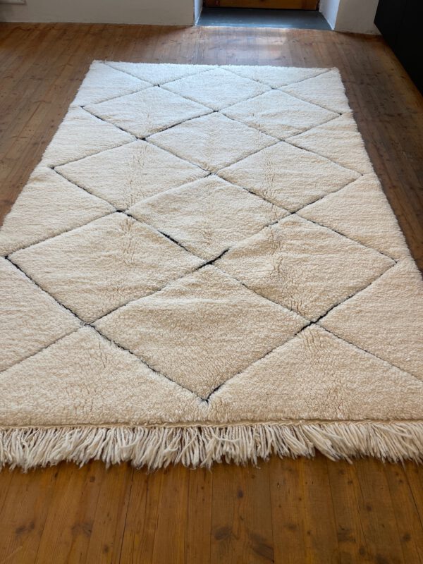 Berber Beni Ourain Teppich Amina 250x160cm