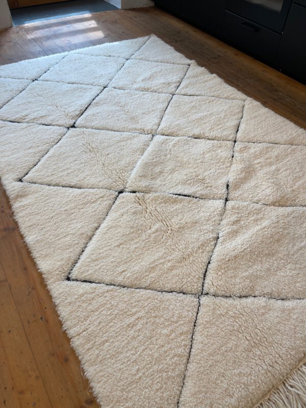 Berber Beni Ourain Teppich Amina 250x160cm