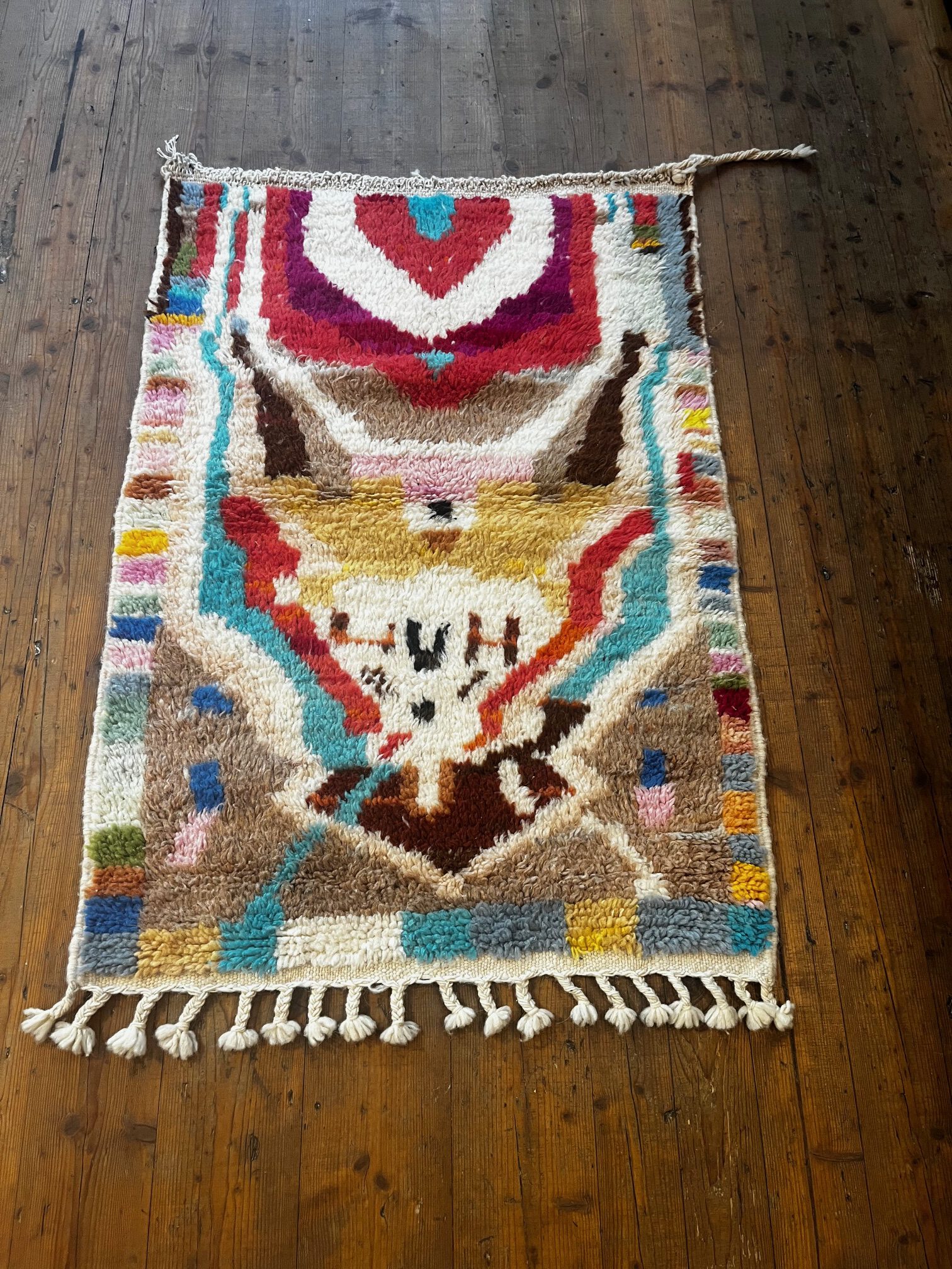 Berber Teppich Beni Ourain Maryam Marokko Berber Teppich Beni Ourain Maryam Marokko